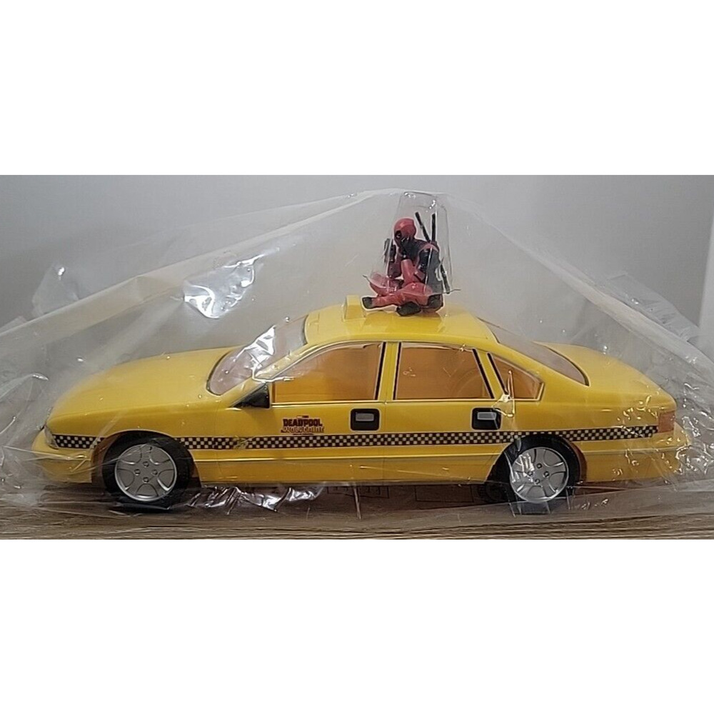 Deadpool and Wolverine Movie Taxi Popcorn‎ Bucket Cinemark Exclusive NEW 2024